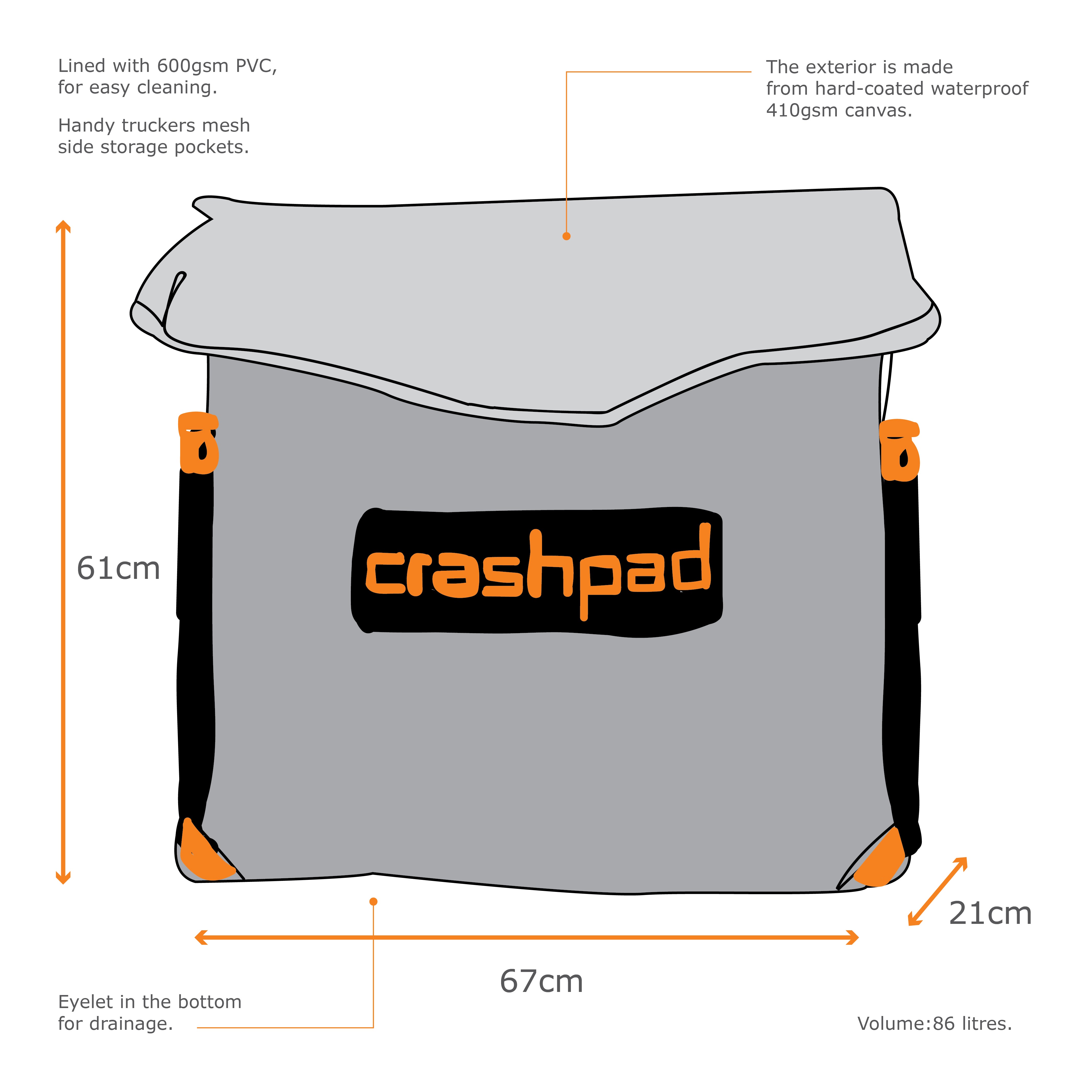 Large 4wd Canopy Bag - Australian Made