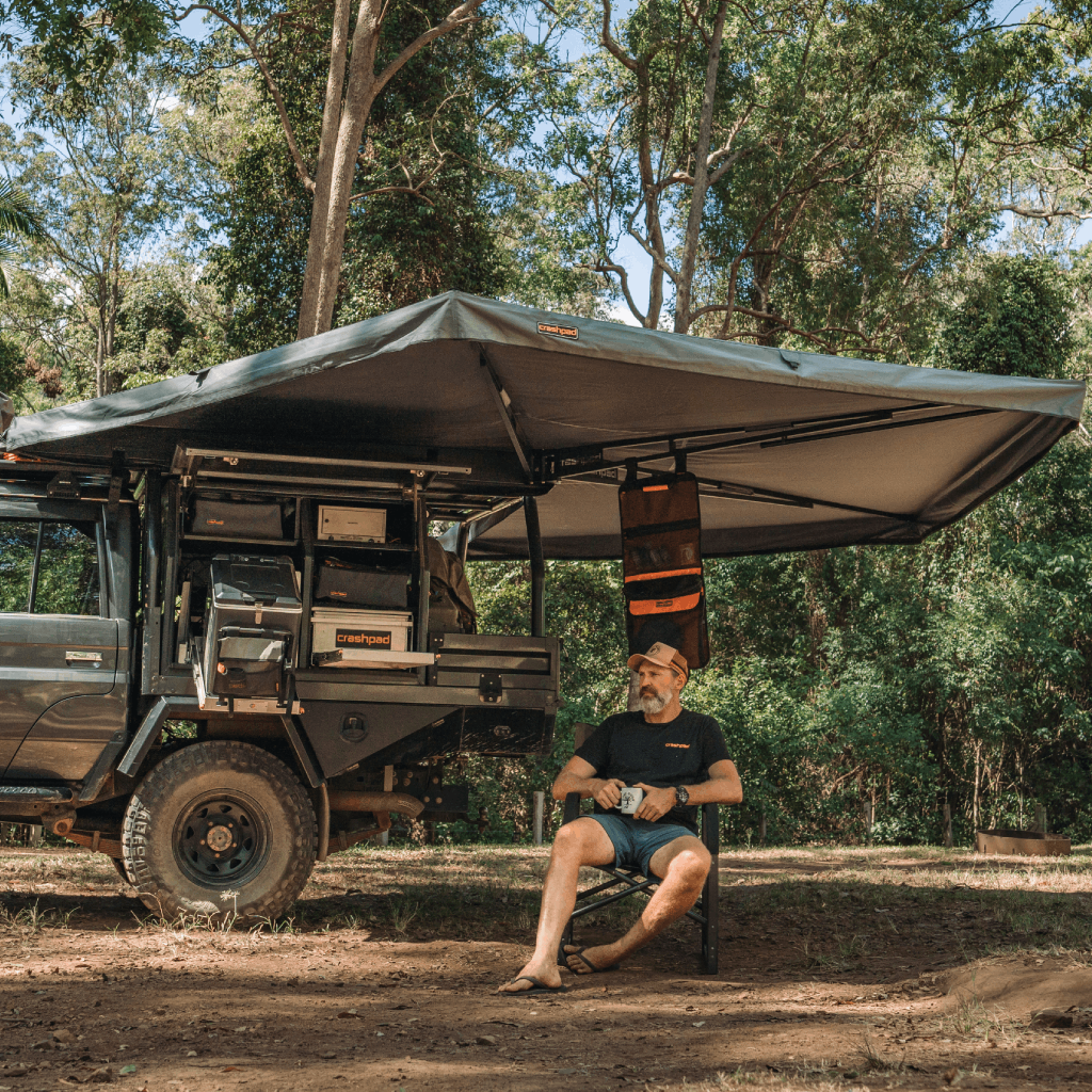 Crash Cover 270 Freestanding Awning - LHS